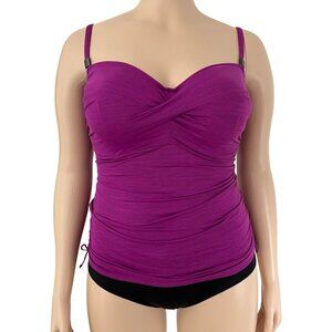 Fantasie Guadeloupe Tankini Top US 32I (UK 32G) Underwire Bra Sized Swimwear NWT